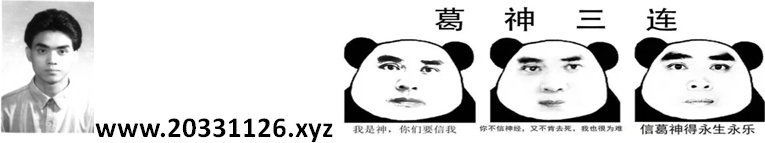 葛亦民网 Banner
